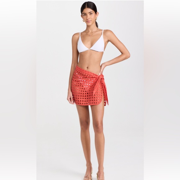 Solid & Striped - The Mini Wrap Pareo in chartreuse - Picture 4 of 7